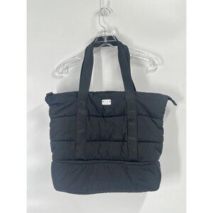 Wilo the Label Black Quilted Tote Bag (flaw)
